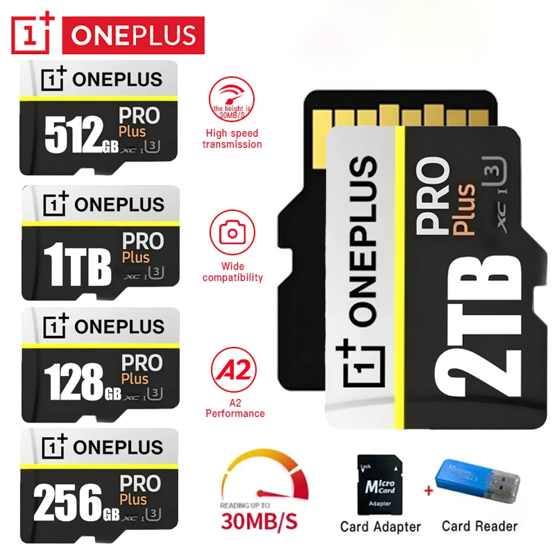 Oneplus Tablet Accessories - Cartão SD OnePlus 2TB Ultra-Speed V30