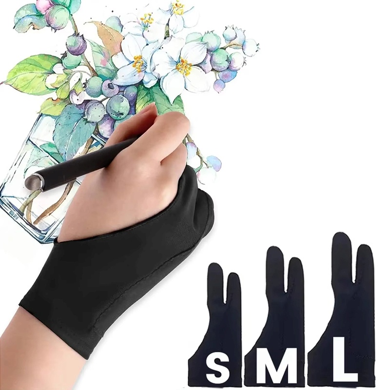Drawing Glove Artist - Luvas de desenho com dois dedos,