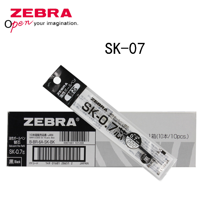 Zebra Tablet Accessories - 12pcs ZEBRA Multicolor Recarga SK-0.7 Caneta