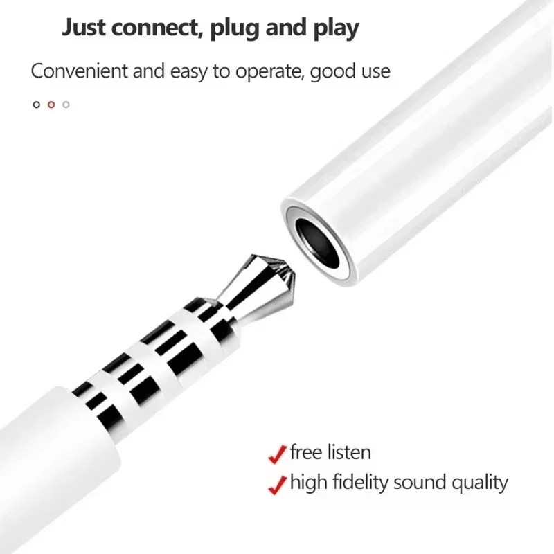 Adaptador de Áudio AUX de 3.5m - Wired Earphone Lightning avaliação e preço