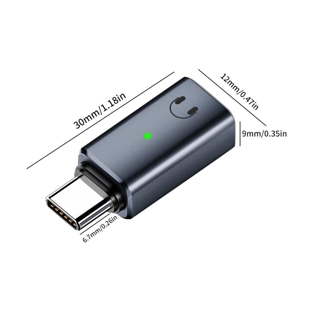 1 pçs relâmpago para tipo c ad - Wired Earphone Lightning avaliação e preço