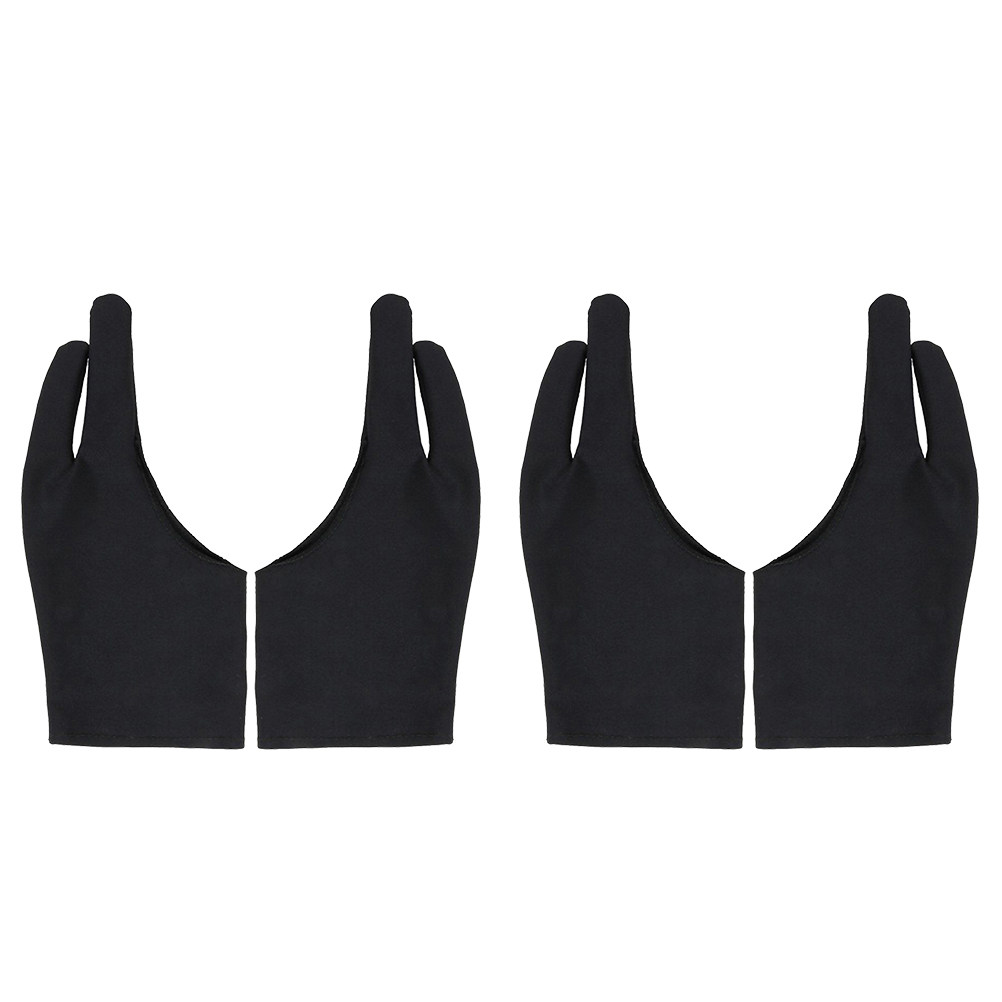 4 pares de luvas de duas ponta - Drawing Glove Artist avaliação e preço