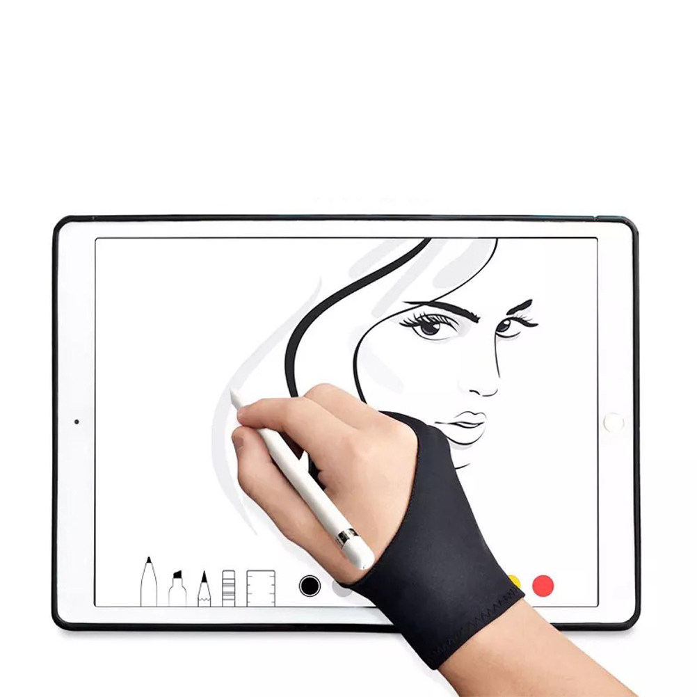 4 pares de luvas de duas ponta - Drawing Glove Artist avaliação e preço