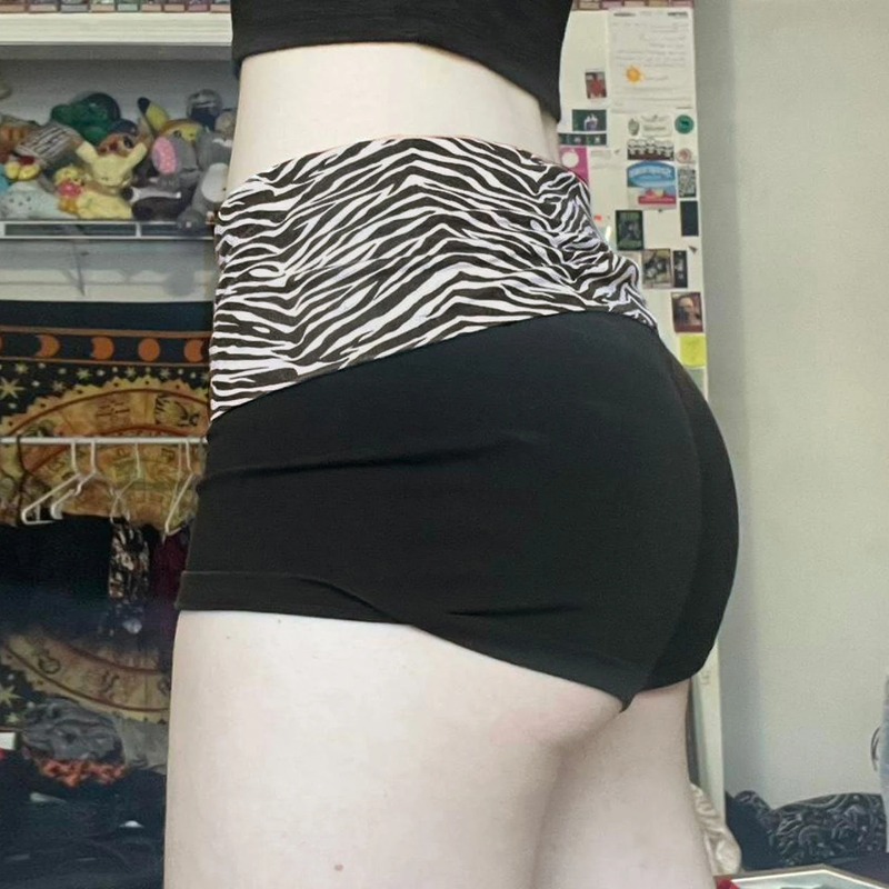 SUCHCUTE Shorts Casuais com Es - Zebra Tablet Accessories avaliação e preço