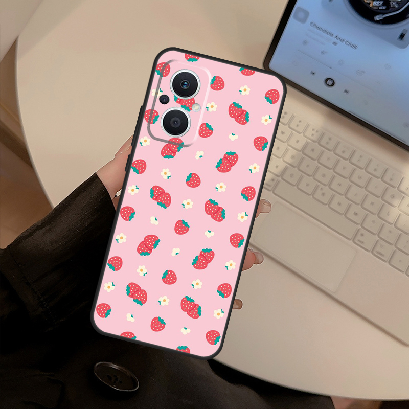 Capa Vermelha Morango para OPP - Oppo Reno 12 avaliação e preço